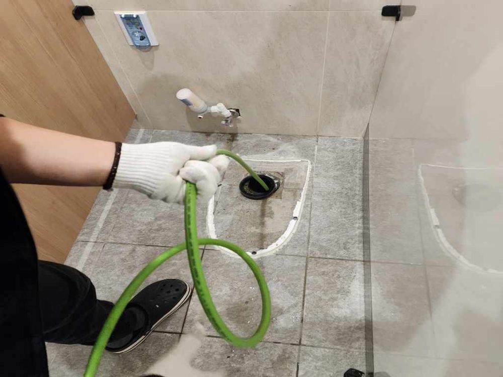 양평 화장실 바닥 배수구 고압세척